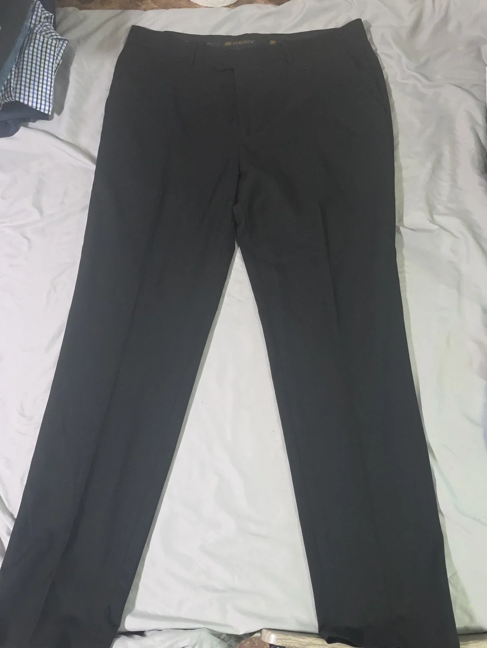 Men's Black Dress Pants - Modern Tailored Fit